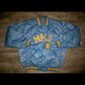 Vtg Hardwood Classics Minneapolis Lakers Jacket 2X
